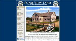Desktop Screenshot of pondviewfarmmv.com